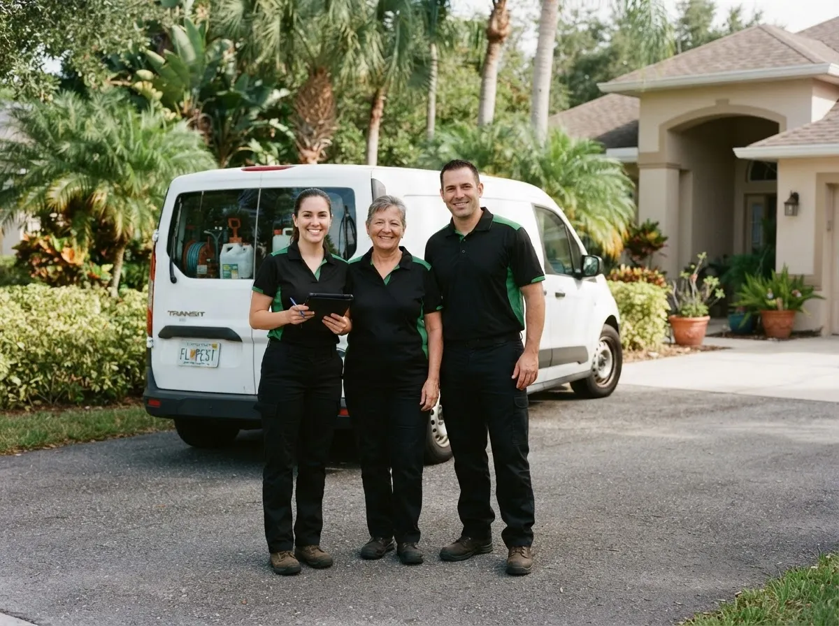 BugLine Protection Co. pest control sevice team in Tampa, FL